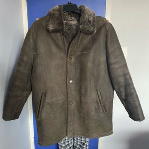 Shearling coat